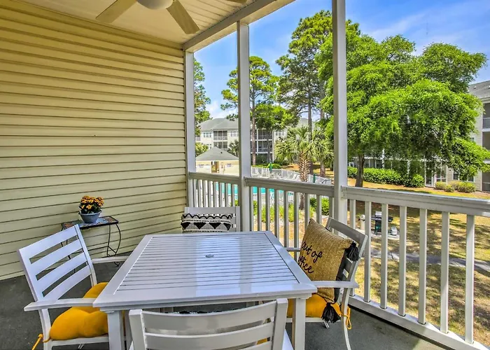 Sunny Coastal Condo About 1 Mi To N Myrtle Beach!
